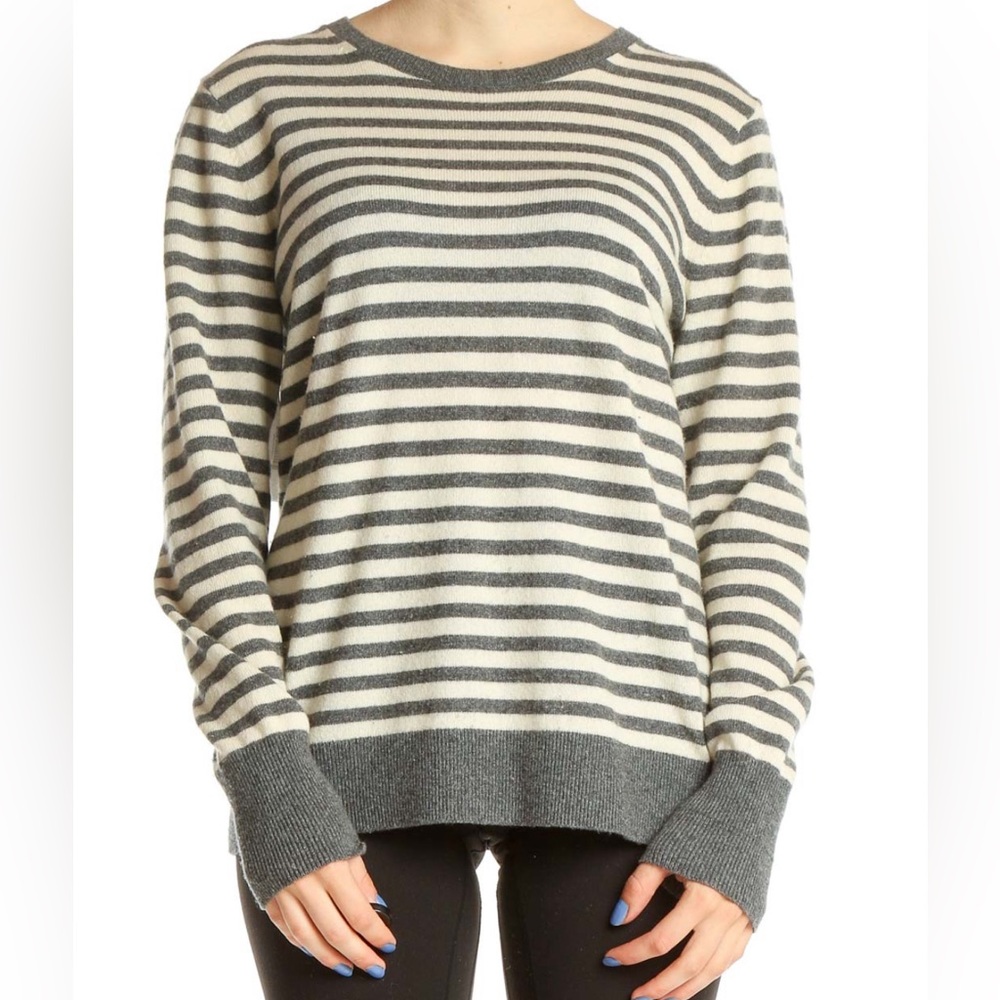Everlane - Merino Wool Striped Sweater - Size Small